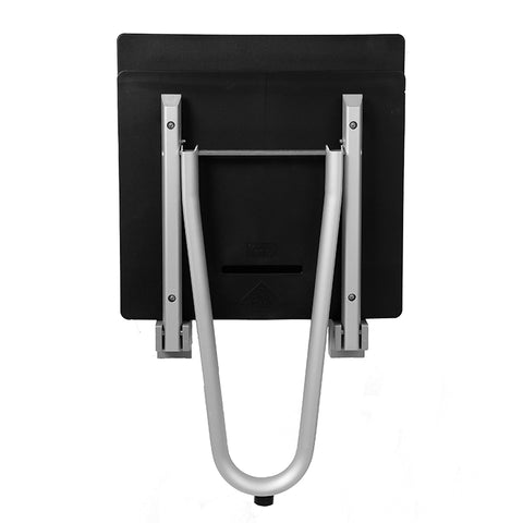 Folding Shower Seat with Backrest and Solid+ Floor Support